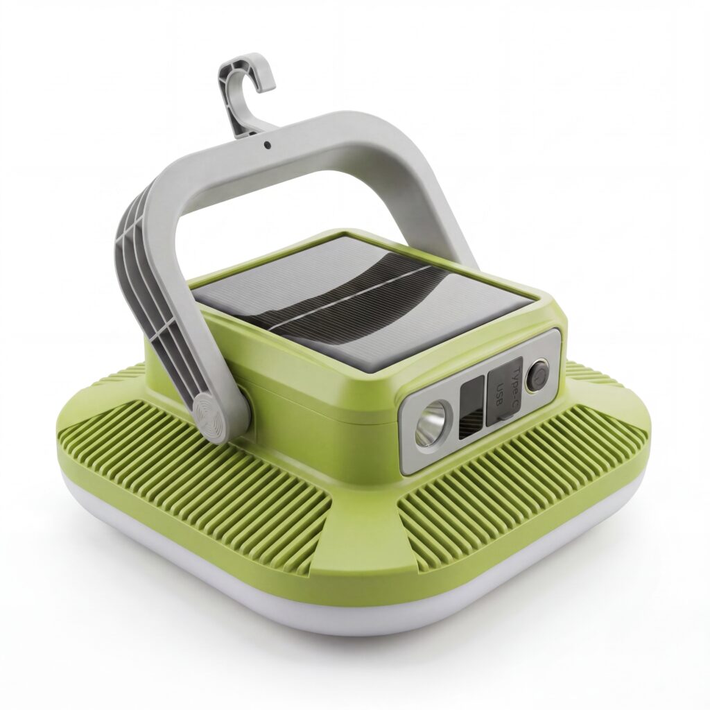 S-RL-GS01 square 2-in-1 rechargeable camping light