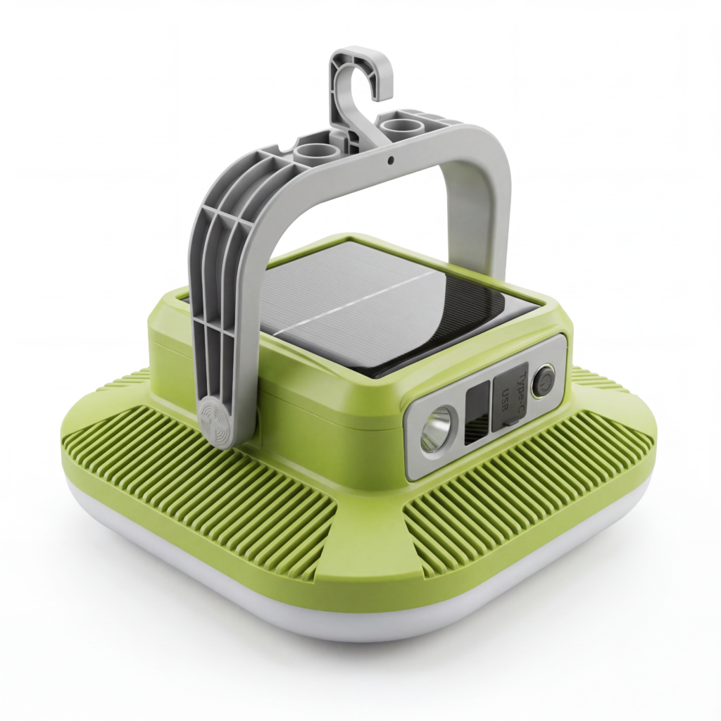 PKS 2-in-1 rechargeable camping light with detachable power bank