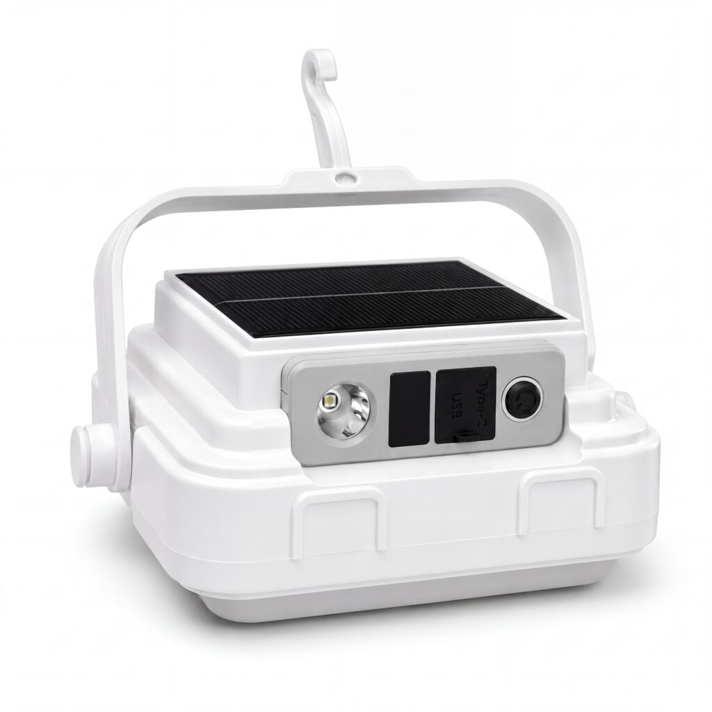 S-RL-WS03 square 2-in-1 rechargeable camping light